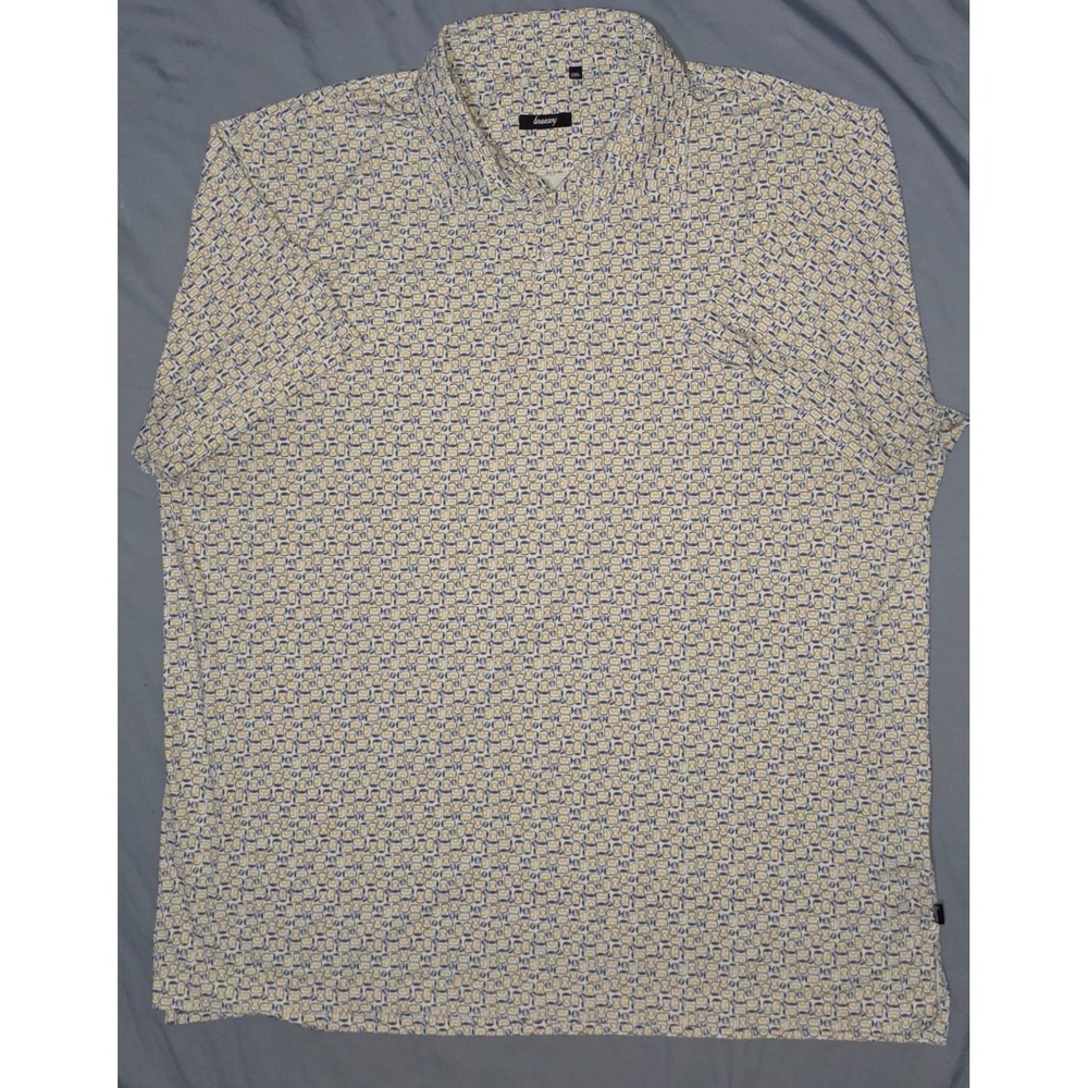 Breezy Cold Ones Golf Polo Shirt Mens 2XL White Performance Short‎ Sleeve